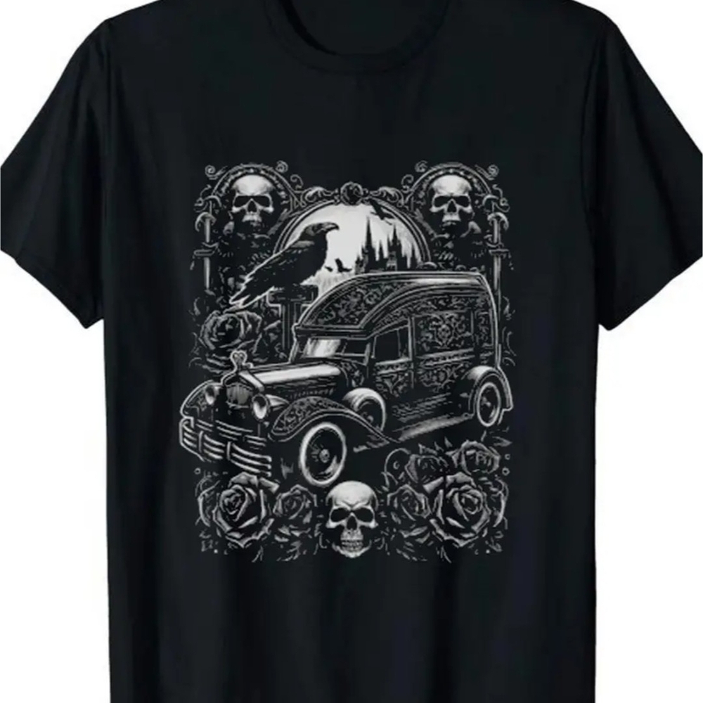 Black Graphic T-Shirt